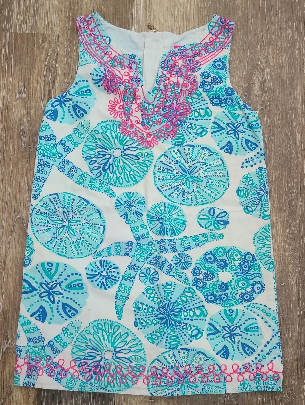Lilly Pulitzer Sleeveless Dress Girls Size 4-5T